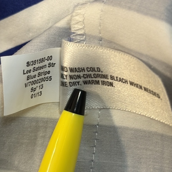 Gap Women’s Strapless Pleated Striped Zip Sz 6 Mini Dress - Picture 8 of 8